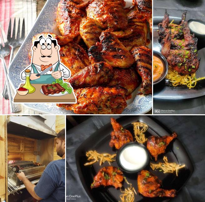Baby back ribs at Barbeque House