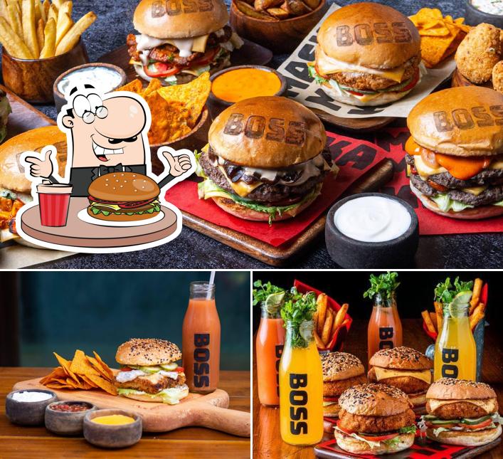 Boss Burger’s burgers will suit different tastes