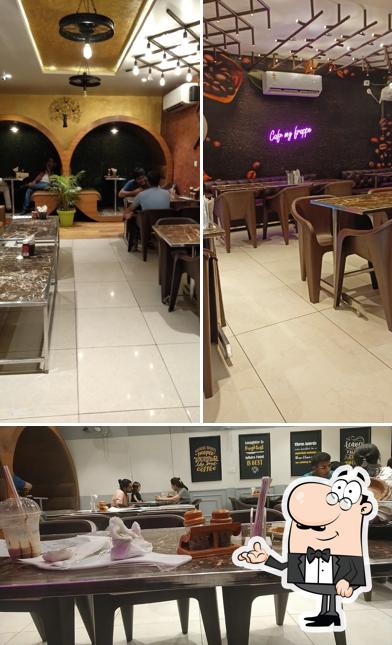 Check out how Cafe My Frappe Rohtak looks inside