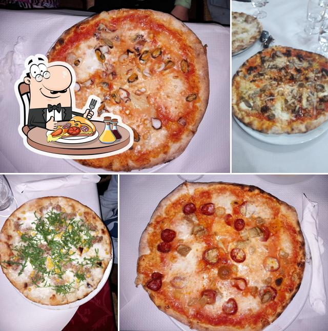 Ordina tra le molte varianti di pizza