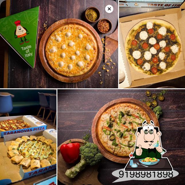 Food at Taranovas Pizza