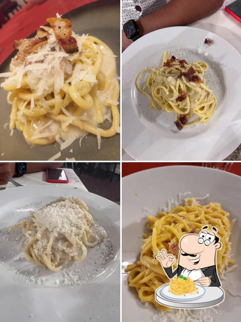 Spaghetti alla carbonara al The Cave - Ristorante - Bar