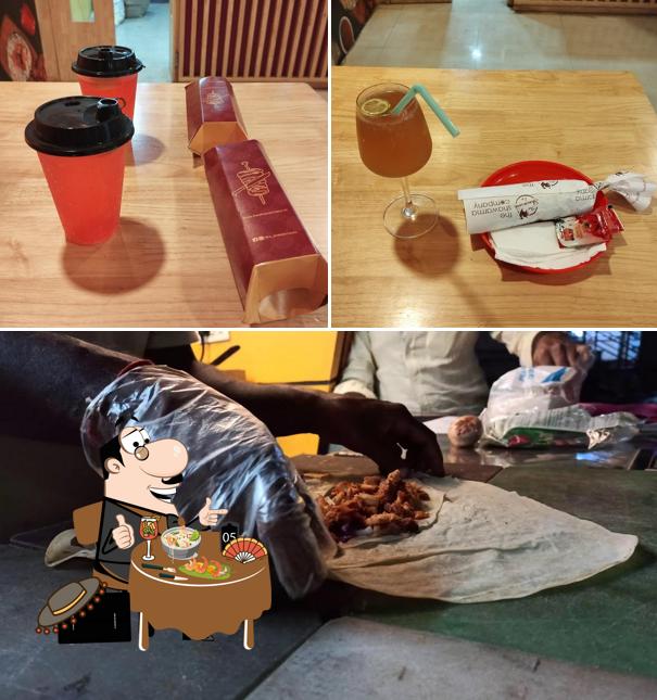Food at The Shawarma Company