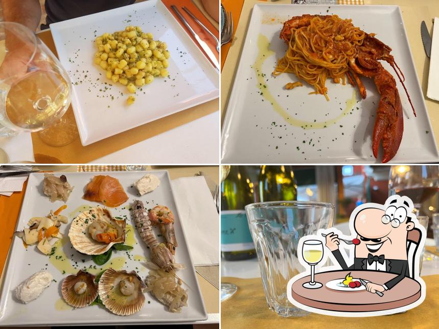 Platti al Trattoria Al Pioppo