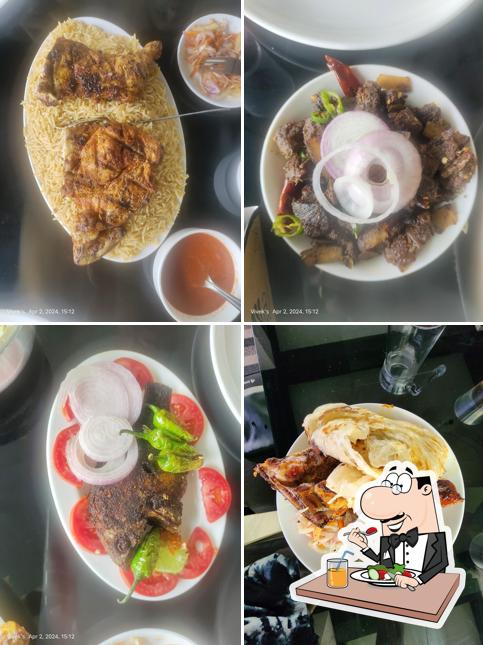 Food at Blue Mount Restaurant