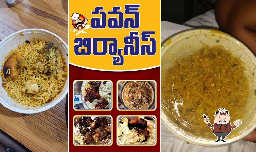 Food at Pavan Biryani's