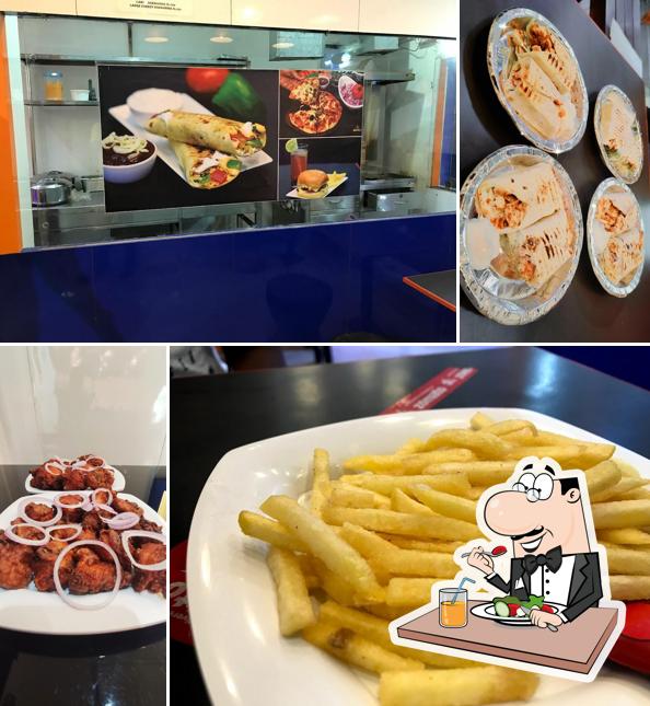 Food at Al-Chef Cafeteria