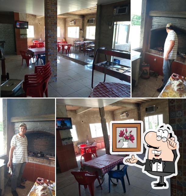 O interior do Churrascaria Marajoara