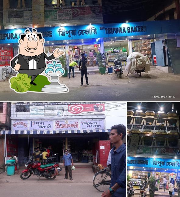 The exterior of TRIPURA BAKERY