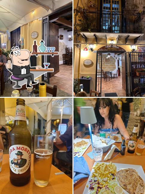 Gli interni di Trattoria Da Peppe e Franco