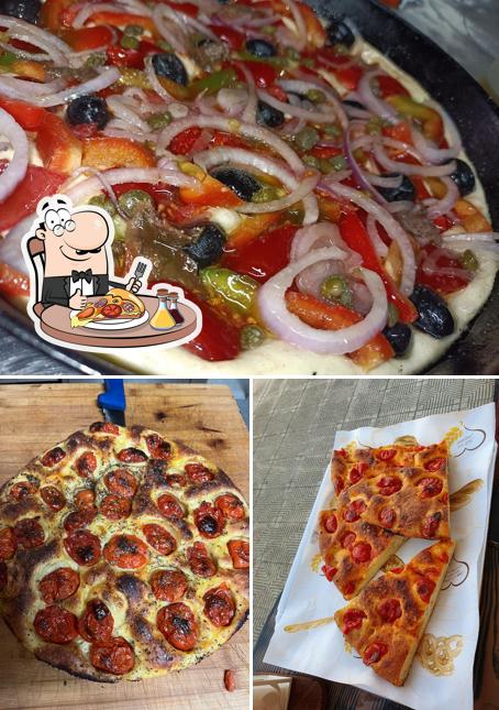 A Di Fonzo Panificio & Gastronomia, puoi prenderti una bella pizza