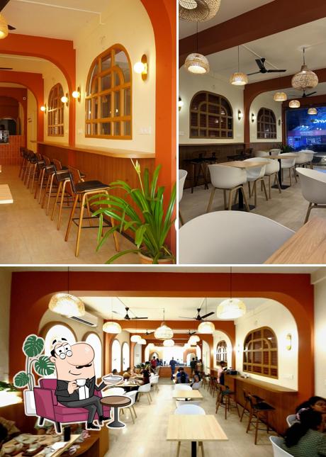 The interior of Melt and Mingle