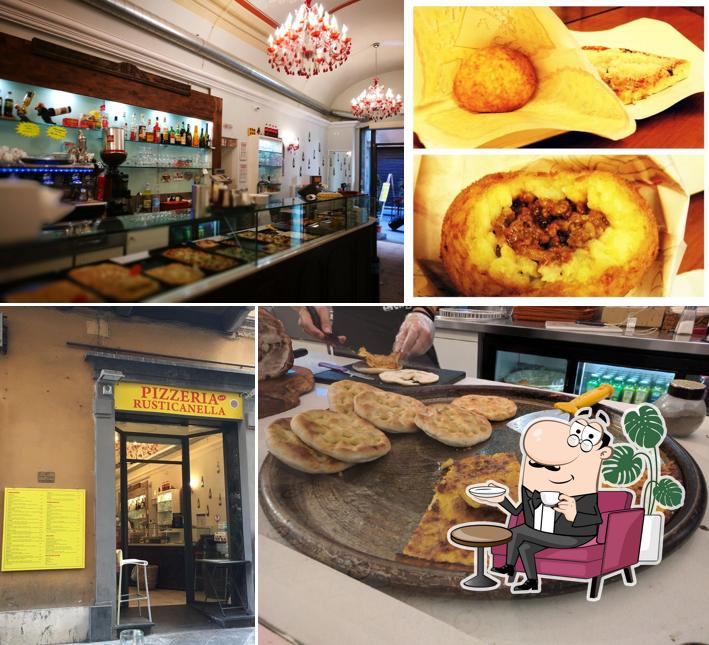Siediti a un tavolo di Pizzeria Rusticanella Pisa
