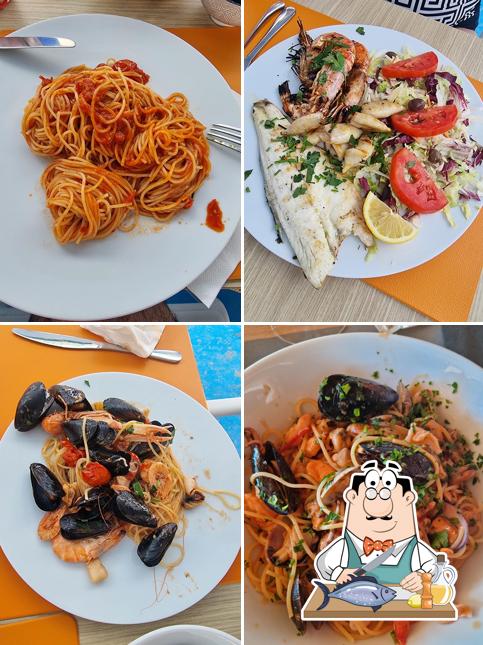 Salmone grigliato al Bagni Paradiso