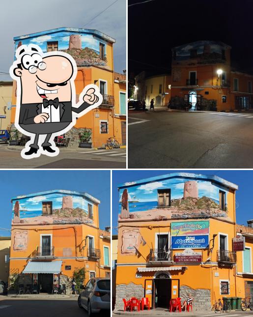 Gli esterni di Bar Sa Staria