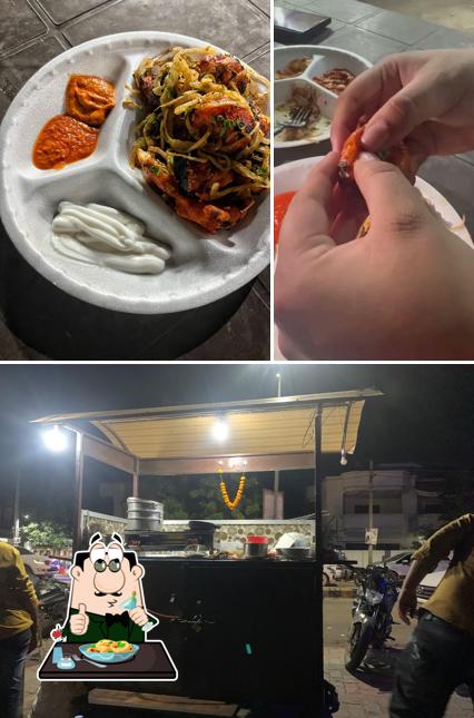 Among different things one can find food and exterior at BRIJWASI MOMOS