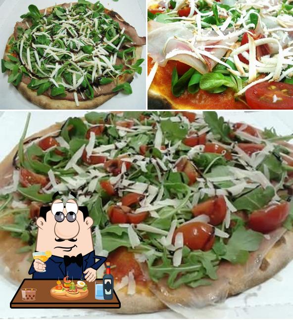 Bruschette al De Gustibus pizza service di Levada