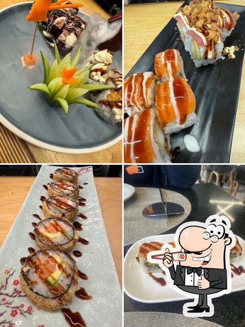 Prova le varie opzioni di sushi