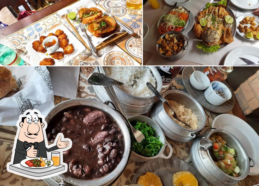 Platos en Restaurante Xico da Kafua