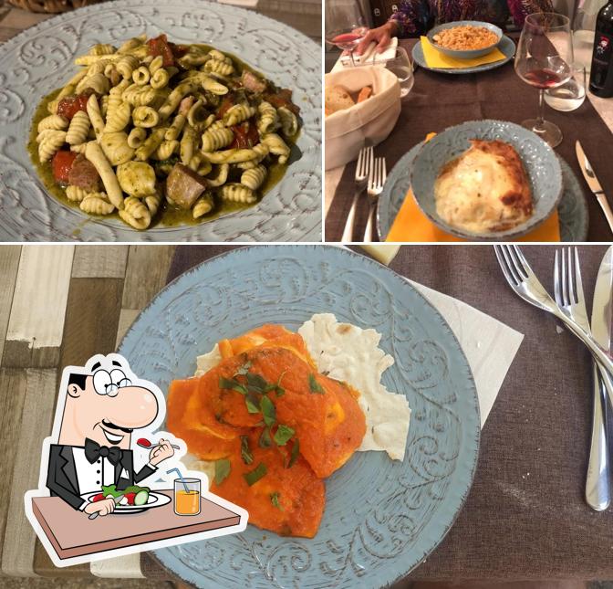 Platti al Trattoria Vecchia ILVA