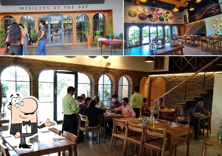 Take a seat at one of the tables at Mexicano by the Bay