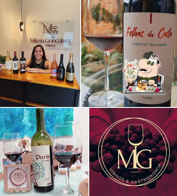 Peça uma taça de vinho no Espaço Milena Gonçalves