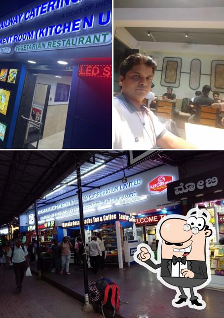 The interior of INDIAN RAILWAY CATERING AND TOURISM CORPORATION