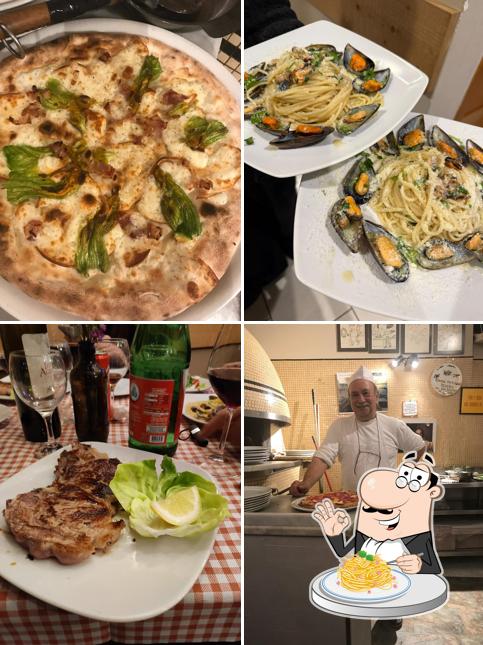 Spaghetti alla carbonara al Ristorante pizzeria da Giorgio e figli
