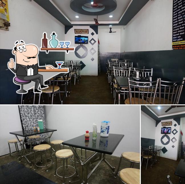 The interior of SS Family Restaurant