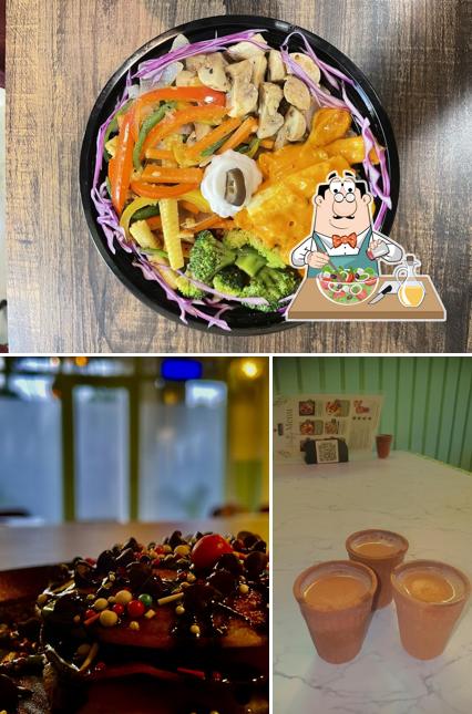 Greek salad at The Café Pie