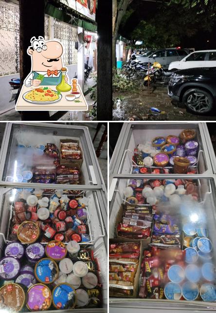 The photo of food and exterior at Baba Dhaba