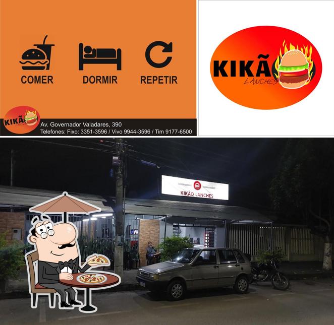 O exterior do Kikão