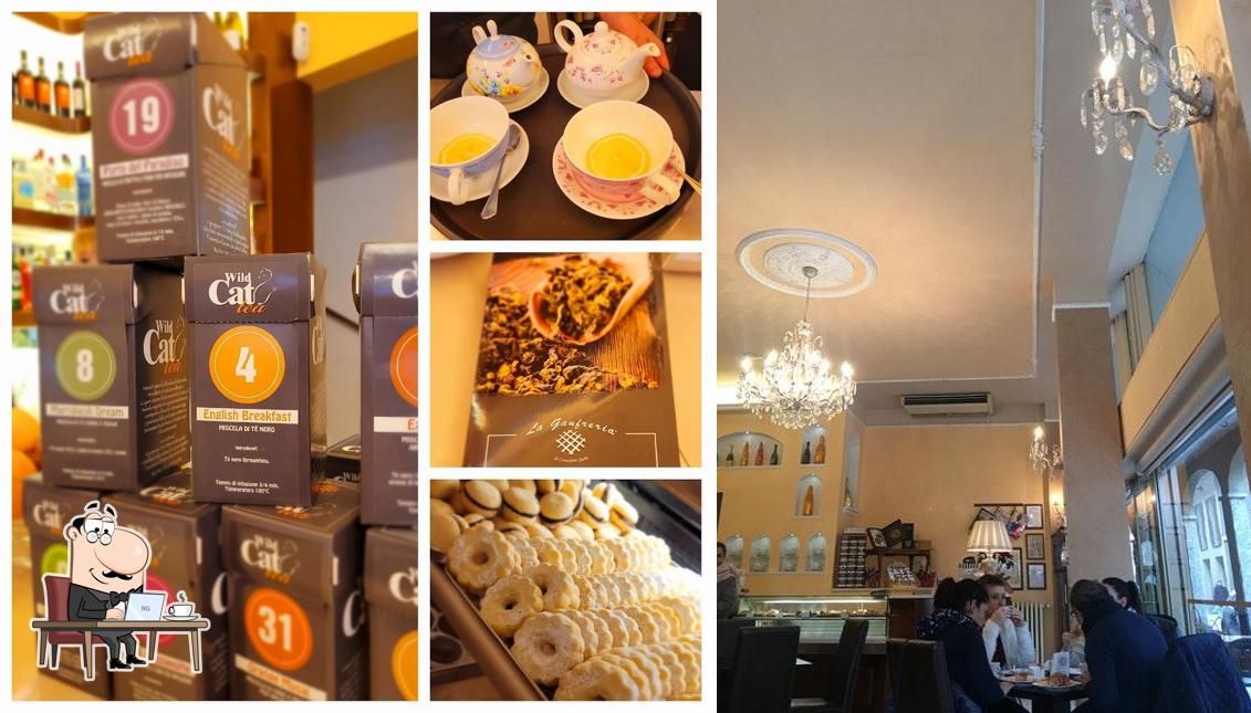 Gli interni di Aricò Cafè
