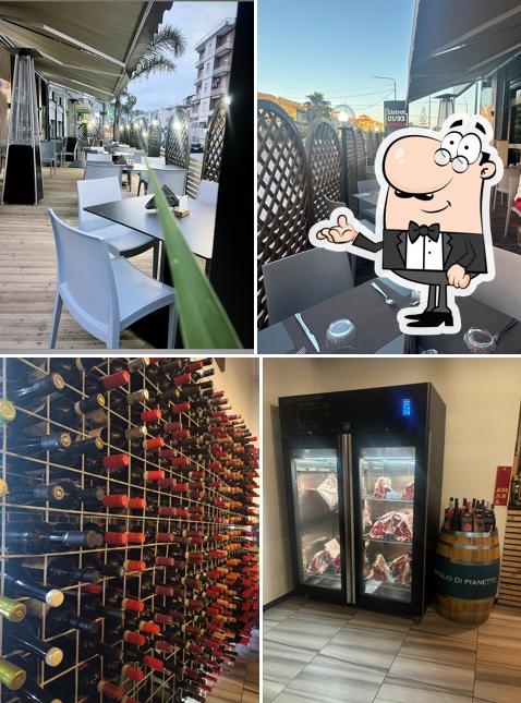 Gli interni di Bistrot 01/93 Montallegro