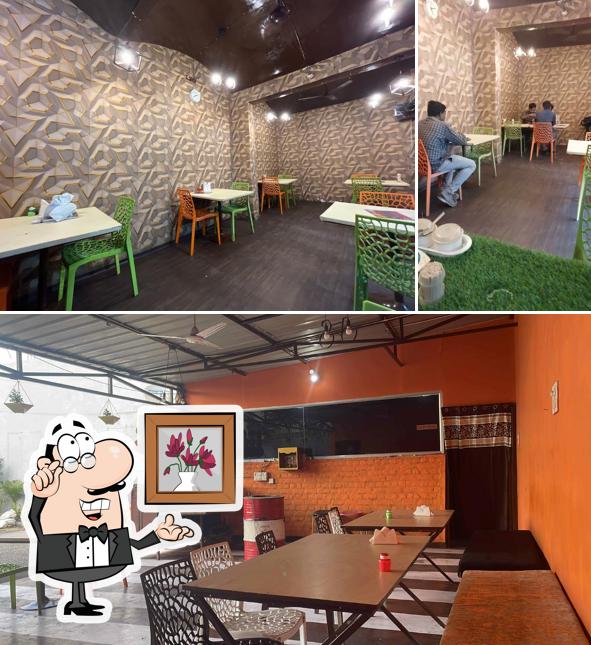 The interior of Champran meat house