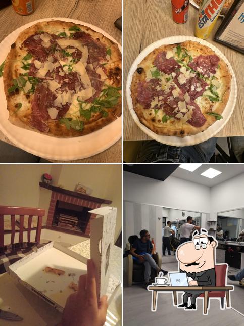 Tra le varie cose da Pizzeria Da Aurelian si possono trovare la interni e cibo