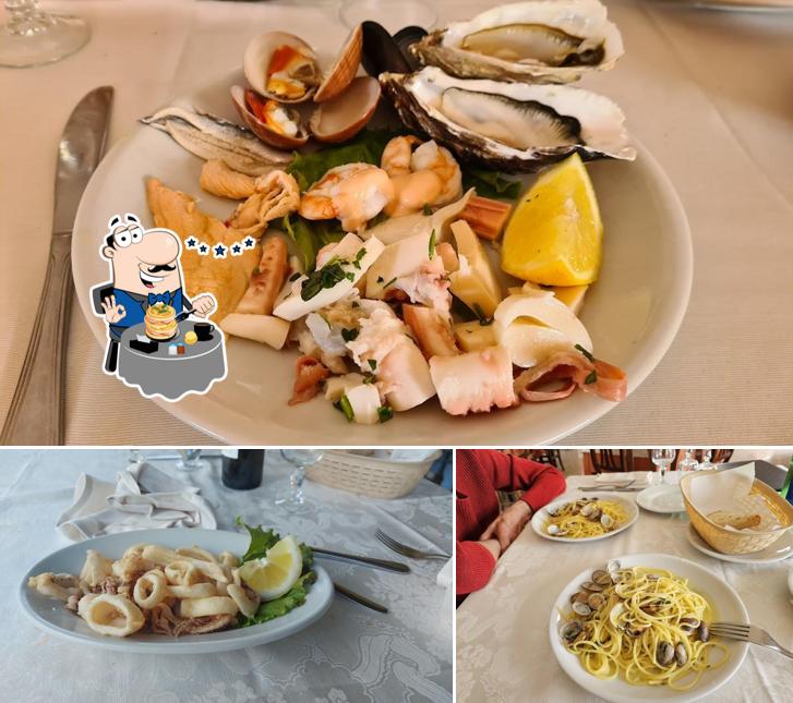 Tra le diverse cose da Ristorante il Pinus si possono trovare la cibo e bevanda