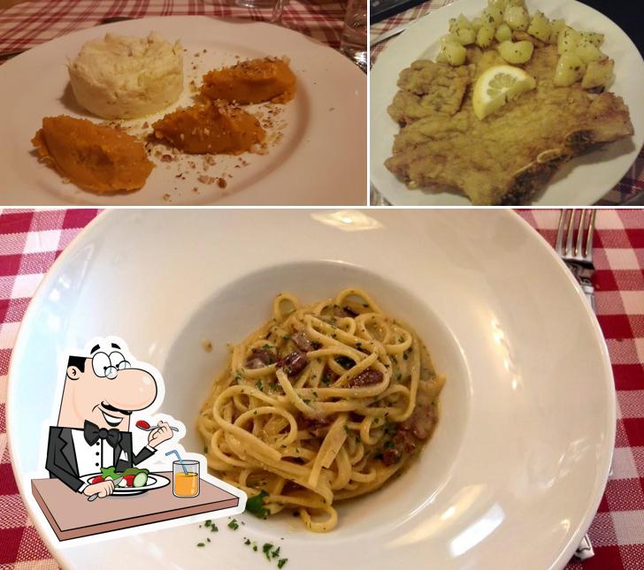 Platti al Trattoria della Gloria