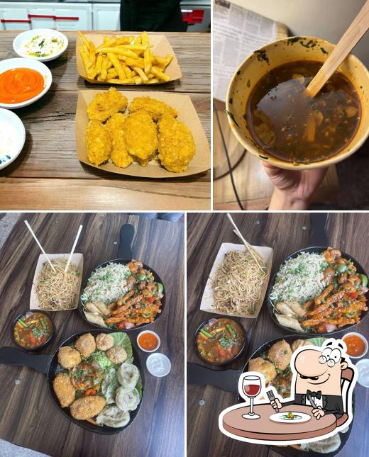 Meals at Wok Dish Way! - Best Chinese and Momos, First Car Dining Restaurant in Noida