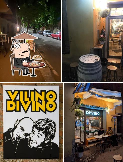 Gli esterni di Al Vilino Divino