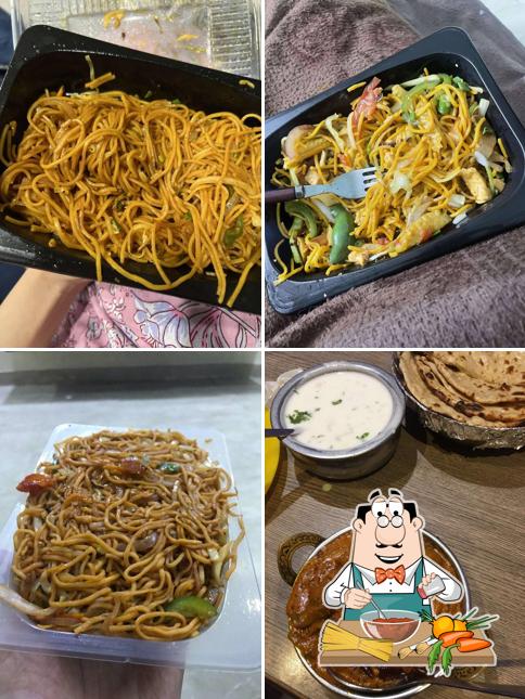 Spaghetti bolognese at Anupam Sweet House