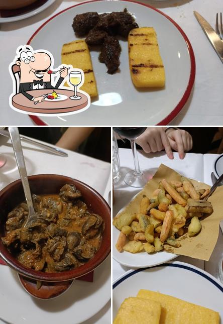 Cibo al Trattoria Pinos Di Scarabello Lucio
