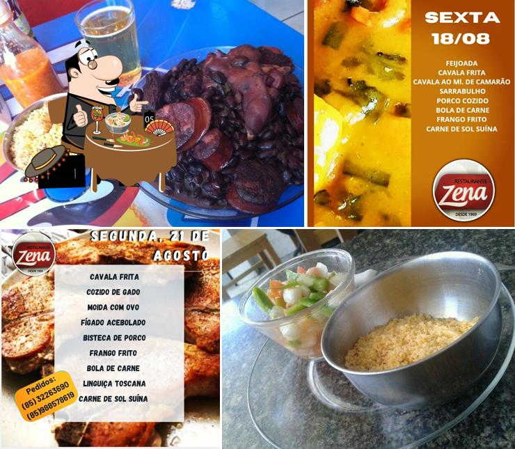 Comida em Restaurante da Zena