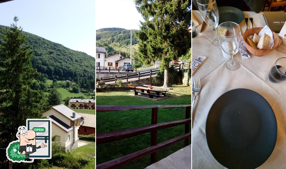 L'area esterna è una caratteristica importante di Albergo San Lorenzo