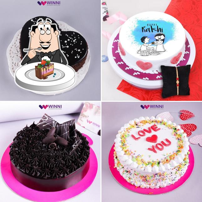 Chocolate cake at Winni Cakes & More