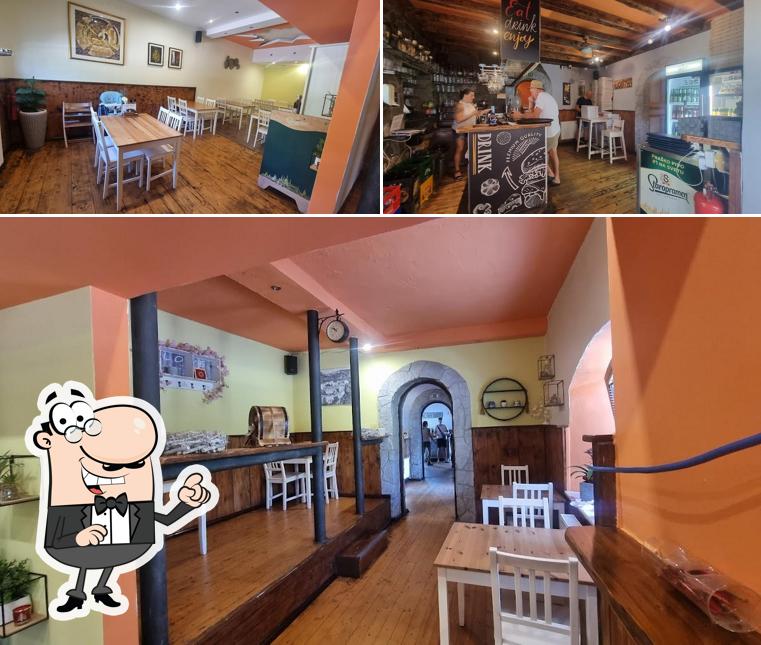 Gli interni di Pizza & Burger house - HIT
