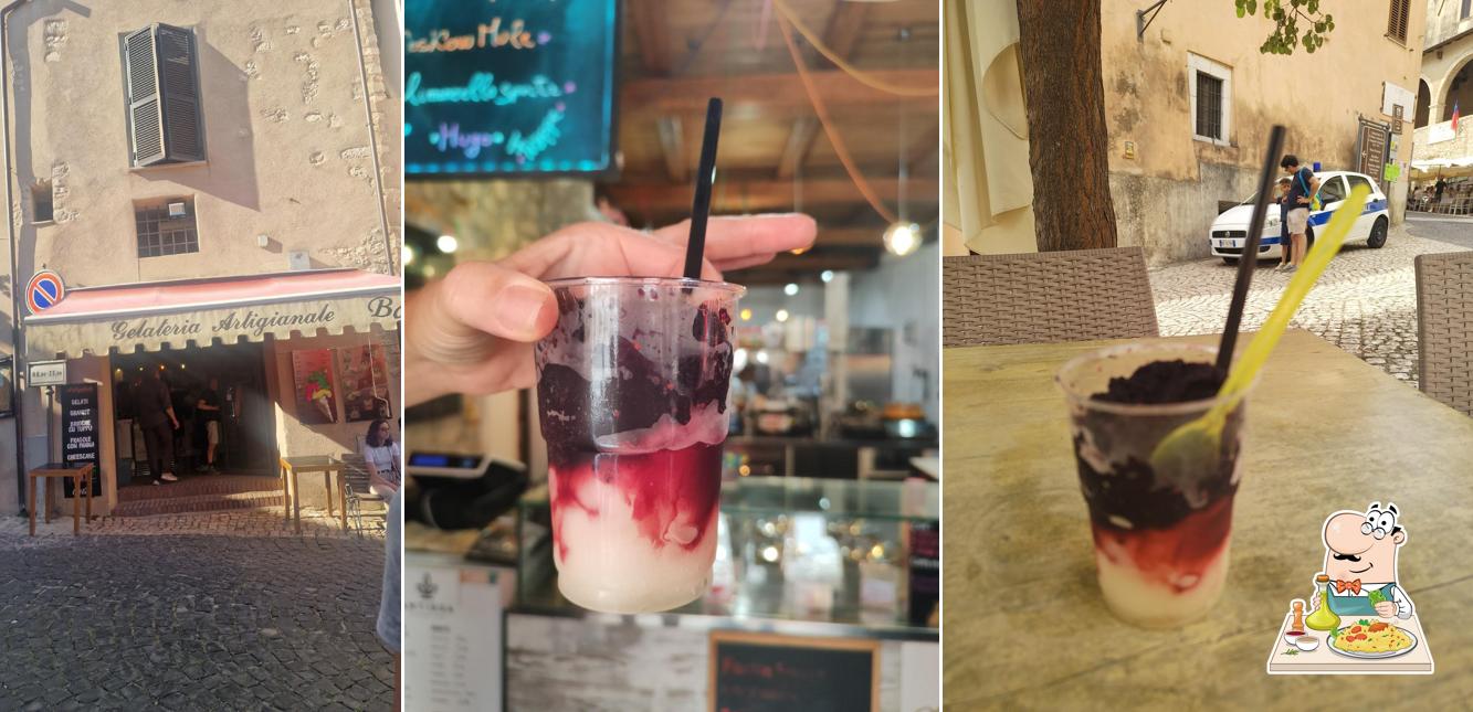 Platti al Gelateria "Artigelato"