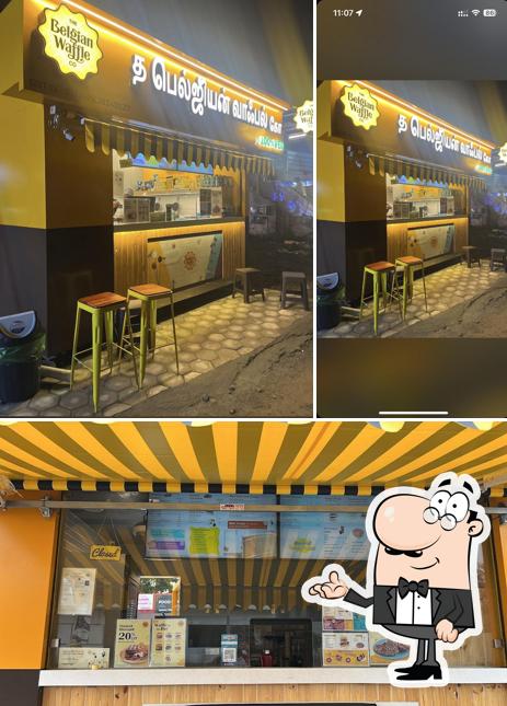 The interior of The Belgian Waffle Co