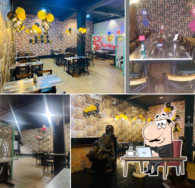 The interior of The Black Pepper