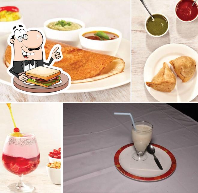 Grilled cheese sandwich at Vasudev Adiga's